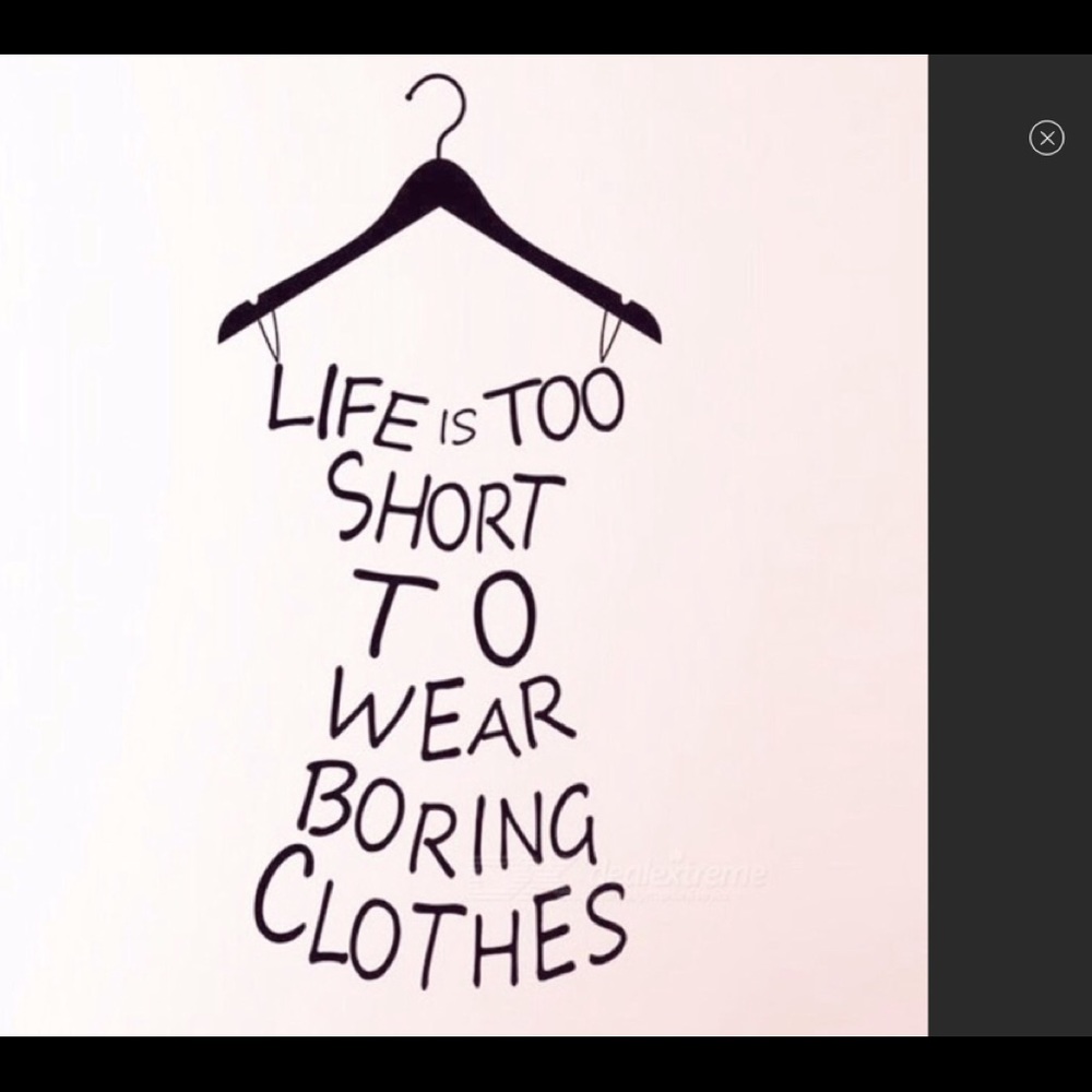 Check out my closet!